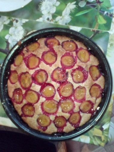 Plum cake