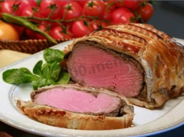 Wellington beef from Gordon Ramsay