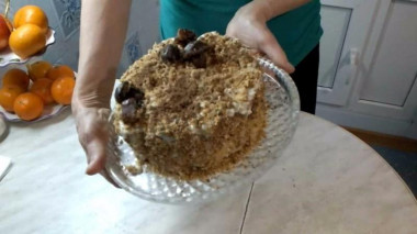 The Rotten stump cake is simply delicious