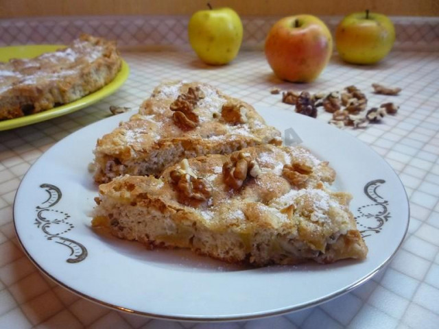 Mylopita - Greek apple pie fast