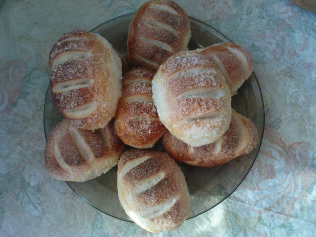 Sweet Vanilla sugar buns