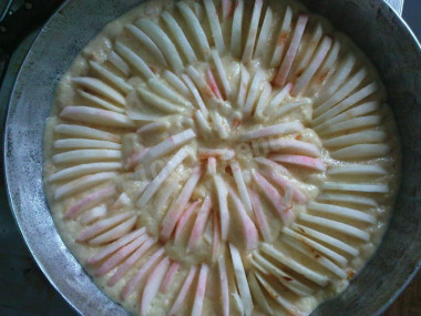 Apple pie with orange flavor