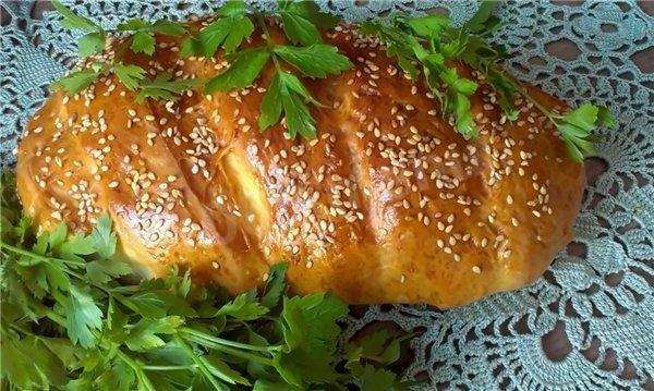 Homemade bread loaves