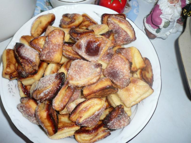 Cookies with cottage cheese Kisses