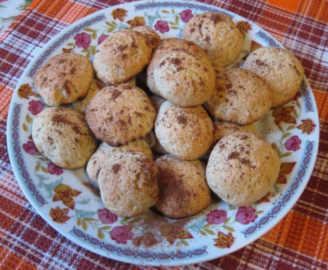 Crunchy Rum Dough Cookies