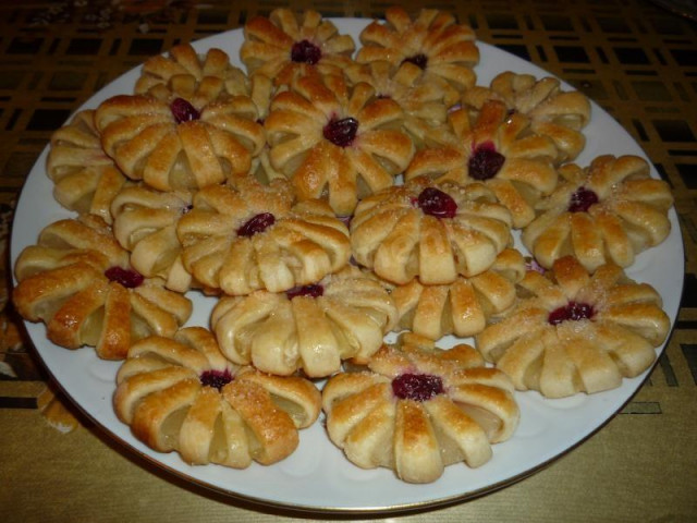 Chamomile Puff Pastry Cookies