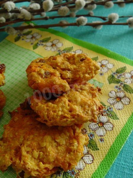 Lean carrot cookies