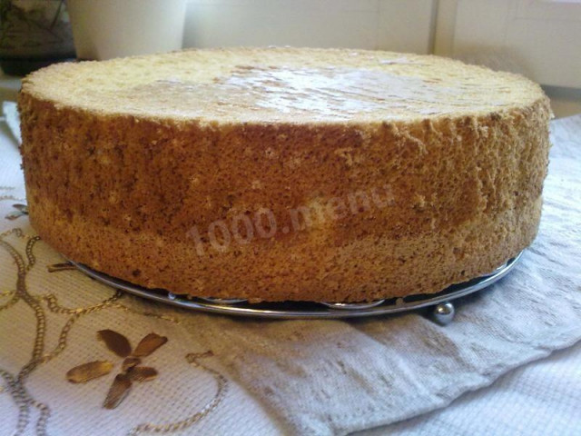 Starch sponge cake