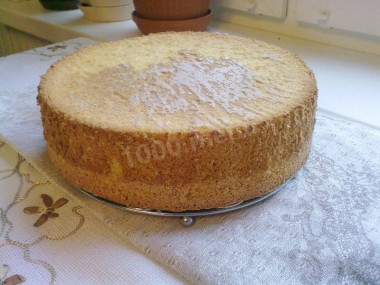 Starch sponge cake