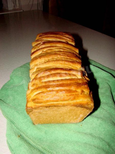 Italian milk bread Accordion