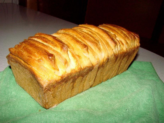 Italian milk bread Accordion