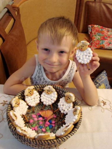 Easter Lamb cookies