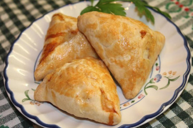 Tender and juicy samsa