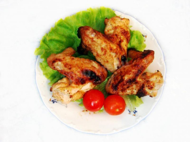 Wings in mustard sauce