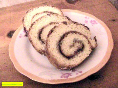 Sweet roll in 10 minutes