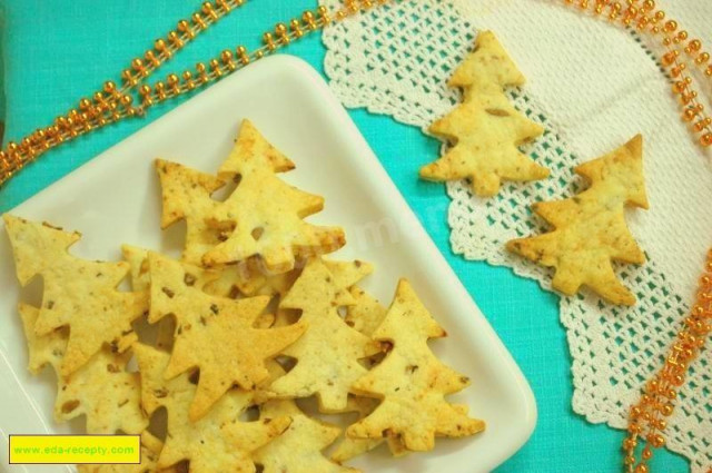 Cookies salty cracker Christmas Trees