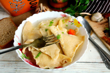 Kreplach Jewish dumplings