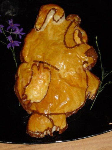 Winnie the Pooh puff Pastry puffs