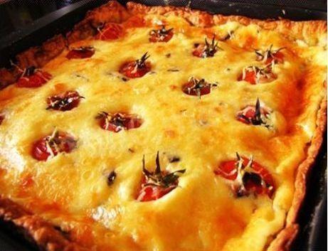 Cherry Tomato Pie