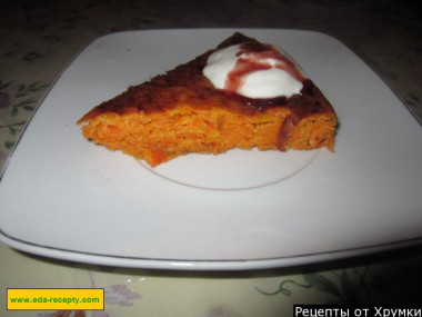 Carrot casserole.