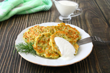 Cabbage cutlets from white cabbage without flour