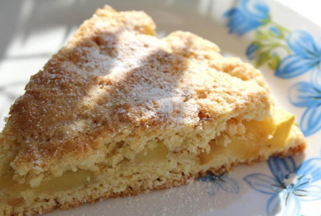 Apple pie shortbread