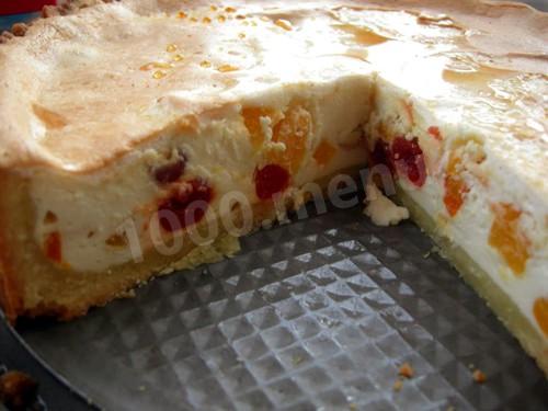 German cottage cheese pie