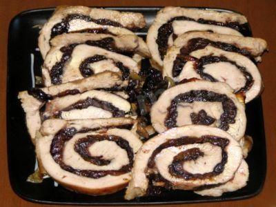 Meat loaf with prunes