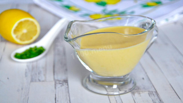 Lemon sauce