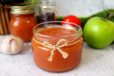 Homemade Krasnodar sauce for winter