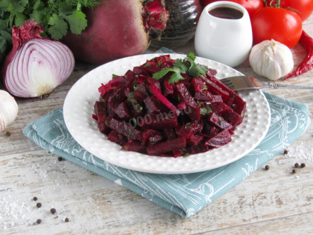 Beetroot in Georgian