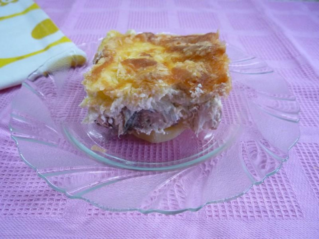 Catfish baked in the oven