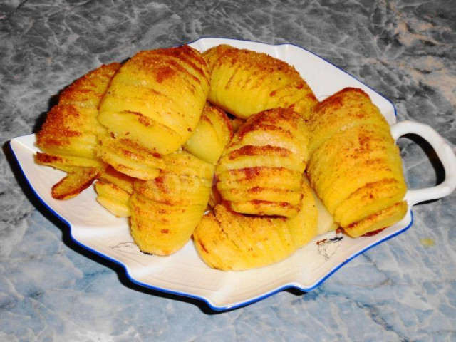 Swedish potatoes in the oven