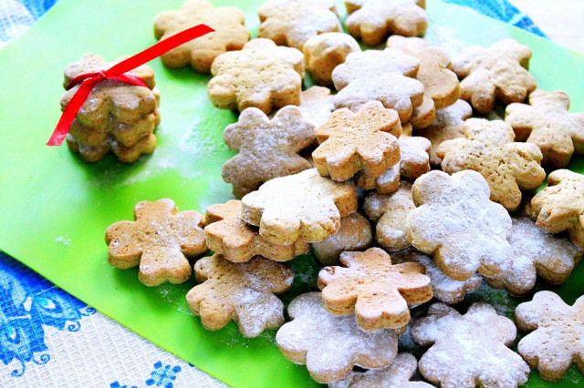 Soviet pickle cookies with soda