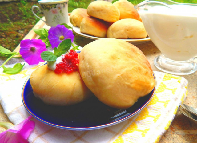 Doughnuts with yeast milk without filling