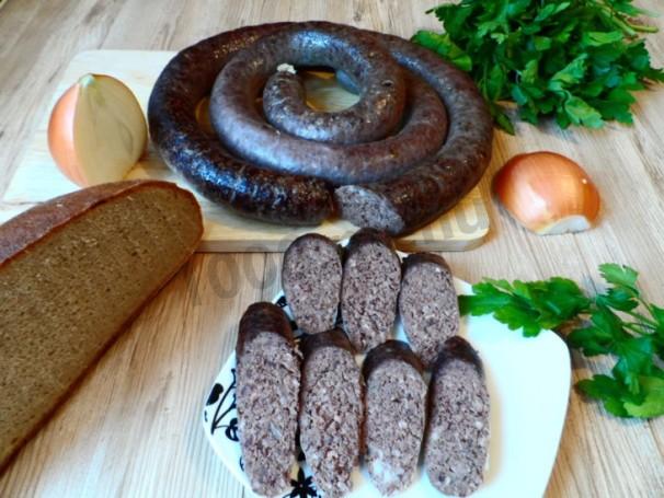 Homemade liver sausage