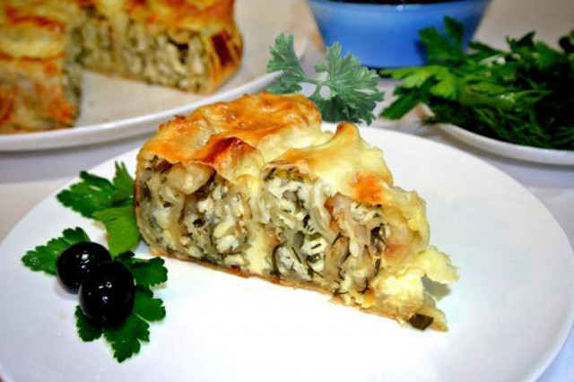 Lavash snail with cheese and sour cream