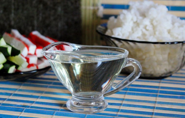 Rice dressing for rolls at home