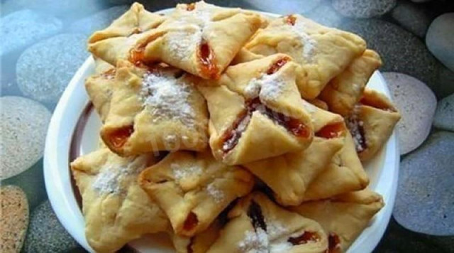 Cookies with jam inside