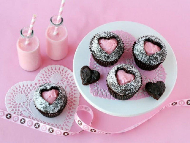 Cupcakes for Valentine's Day