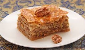 Lazy pita bread baklava