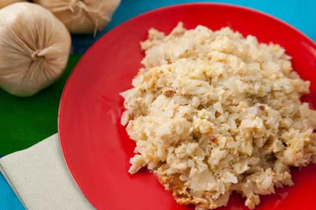 Jerusalem artichoke porridge