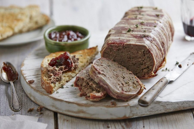 Goose liver terrine