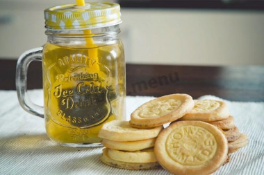 Cookies with milk, butter and yolks