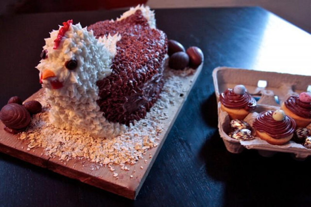 Rooster Cake