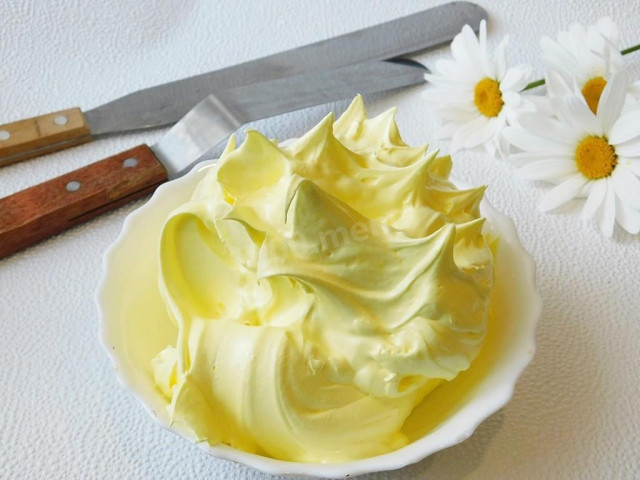 Protein butter cream for cake and baking