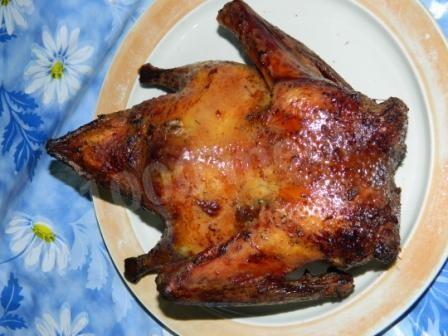 Baked duck