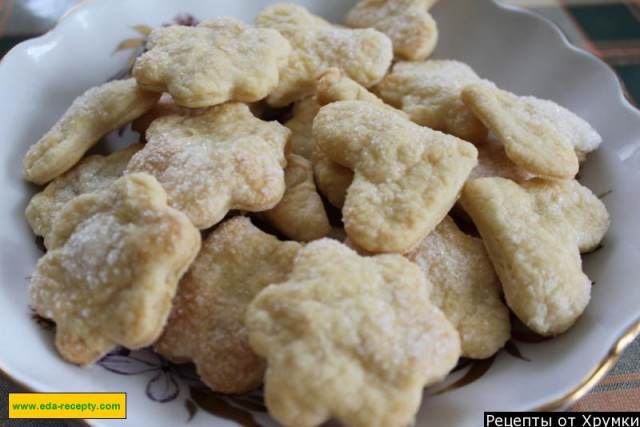 Beer cookies with margarine without eggs