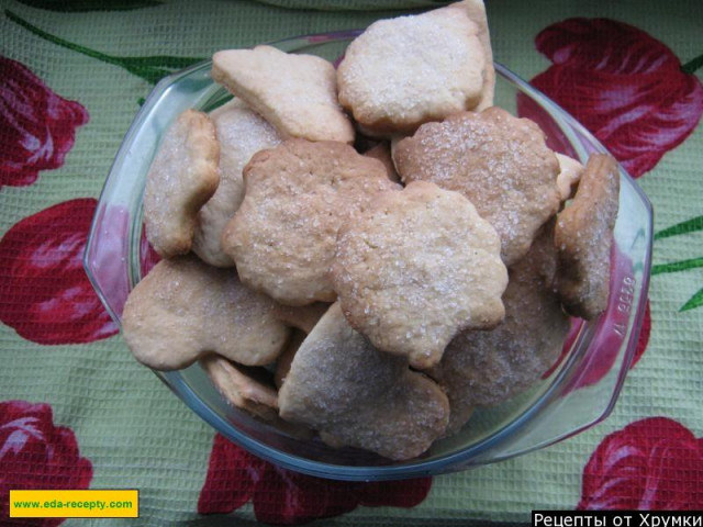 Sugar cookies on sour cream