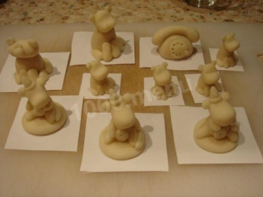 Salt dough modeling